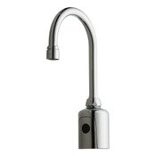 Touch-Free, Programmable Faucet With Above-Deck Electronics, 6 Volt Lithium Crp2 Battery Included,