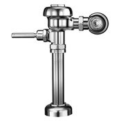 1.28 GPF, Polished Chrome Finish, Fixture Connection Top Spud, Single Flush, Regal Exposed Manual Water Closet Flushometer