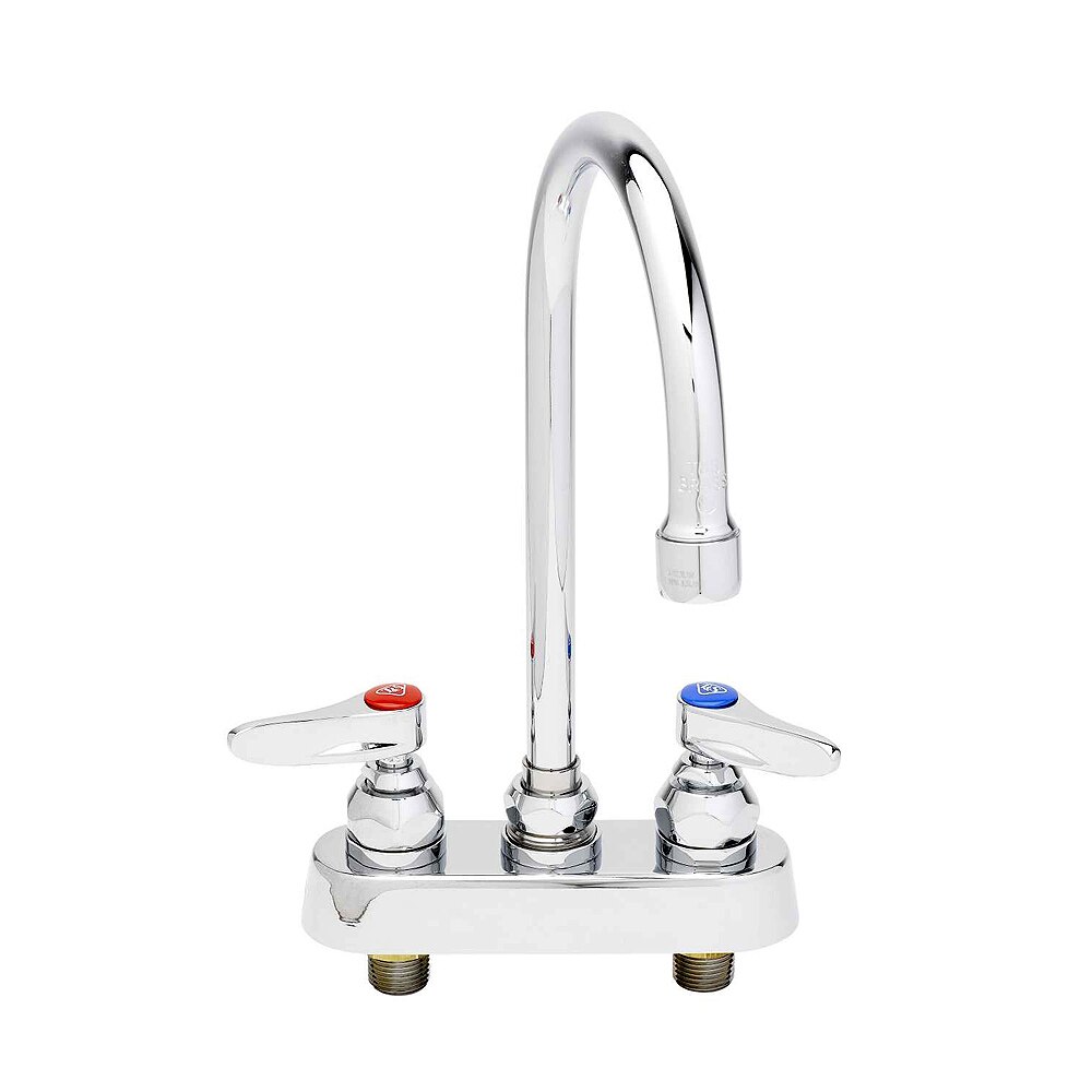 Workboard faucet with gooseneck spout 2.2 Gpm T & S