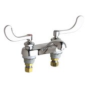 Deck-Mounted Manual Sink Faucet With 4" Centers, 1/2" Npsm Supply Inlets And Coupling Nut For 3/8"