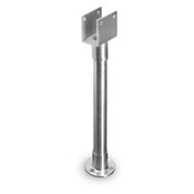 1 1/4" pilaster anchor bracket adjustable 9 1/2 - 12" range,