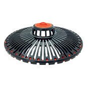 RoofGuard Polyethylene (with UV inhibitor) Replacement Roof Dome With 19 Inch Diameter, Horizontal Slotted, Free Area Drainage Design