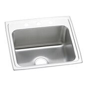 Sink Stainless Steel 22 X 19 1/2 X 10 1/8 Single Bowl Top Mount
