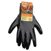 Gloves polyester nitrile dipped, pair
