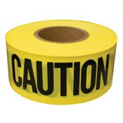 Caution tape, 3 mil, 3 x 300