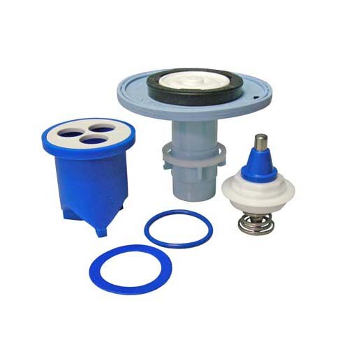 Closet Rebuild Kit 3.5 GPF, Constructed of Chemical Resistant TPE Material and Fits All AquaFlush Flush Valves