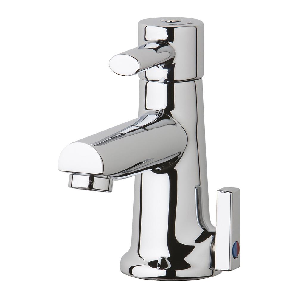 Deck-Mounted Manual Sink Faucet With 4" Deck Plate, Dual Sup