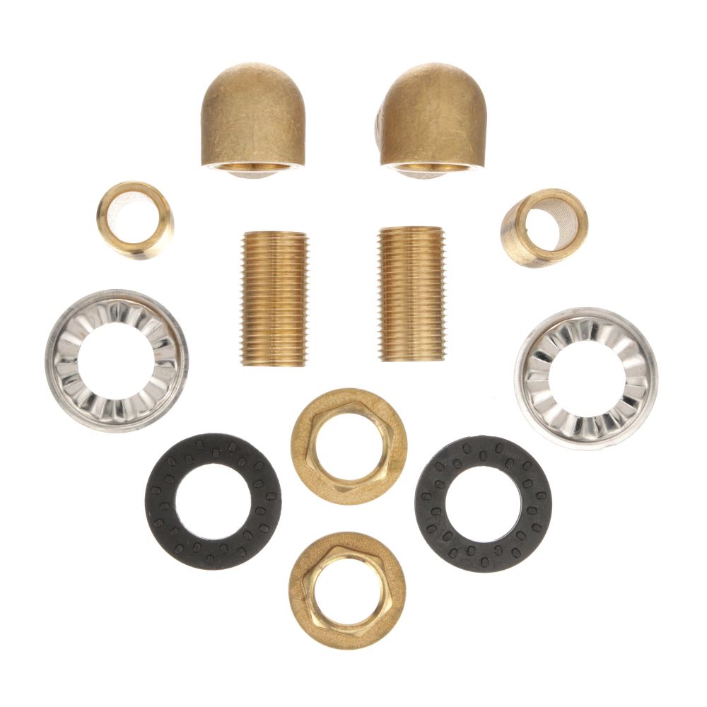 Mounting Kit, Wall Mount, Close Elbow, Retail Package