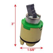 Faucet, Single Lever, B-2710 & B-2711 Ceramic Cartridge