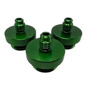 3/4 In Set of 3 Backflow Quick Test Fittings, Aluminum