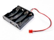 Battery Holder with 4 AA Batteries