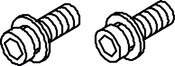 Vandal Resistant Screws For Stainless Steel Control Box