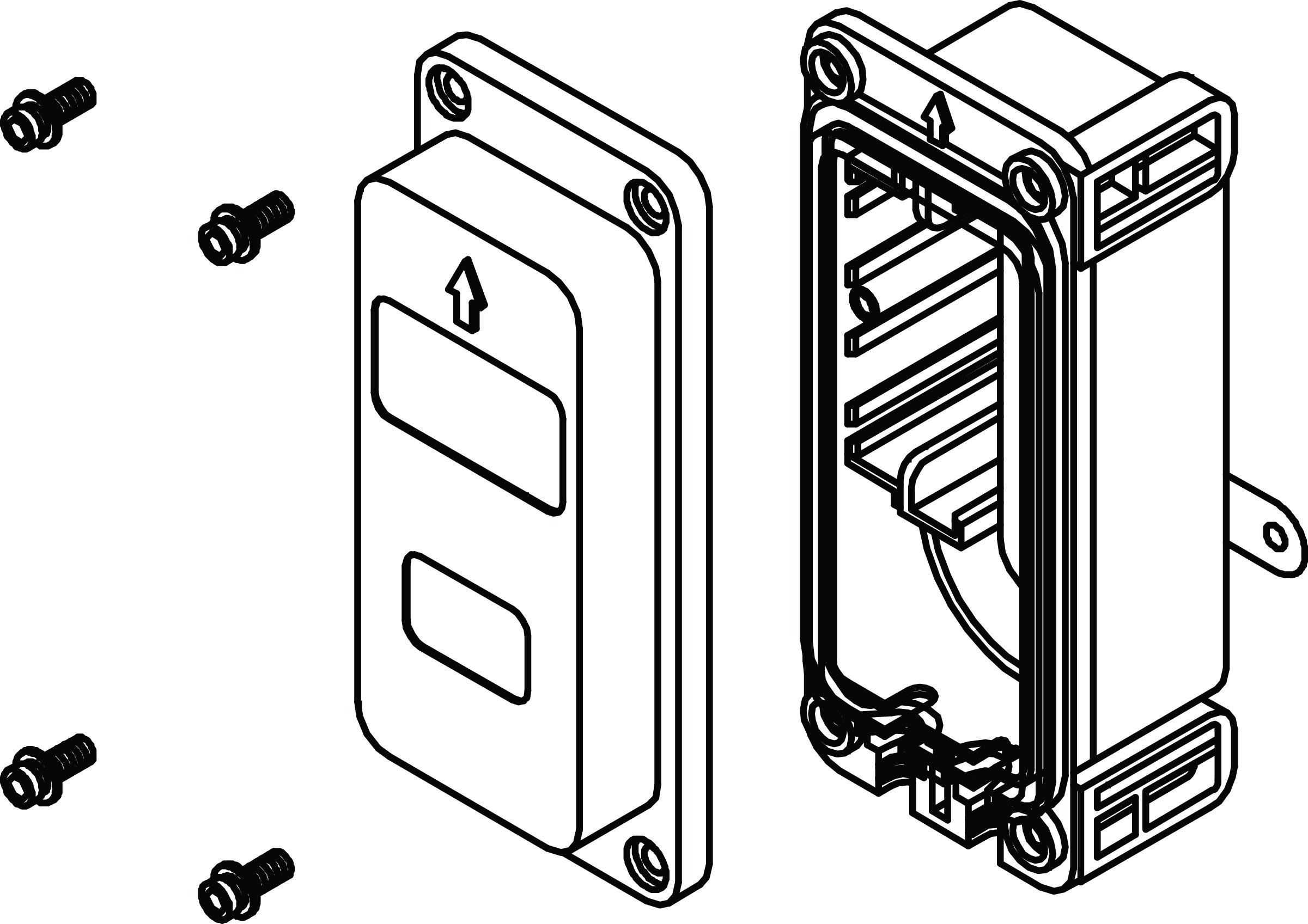 Control Box & Cover without Power Supply Or Control Module