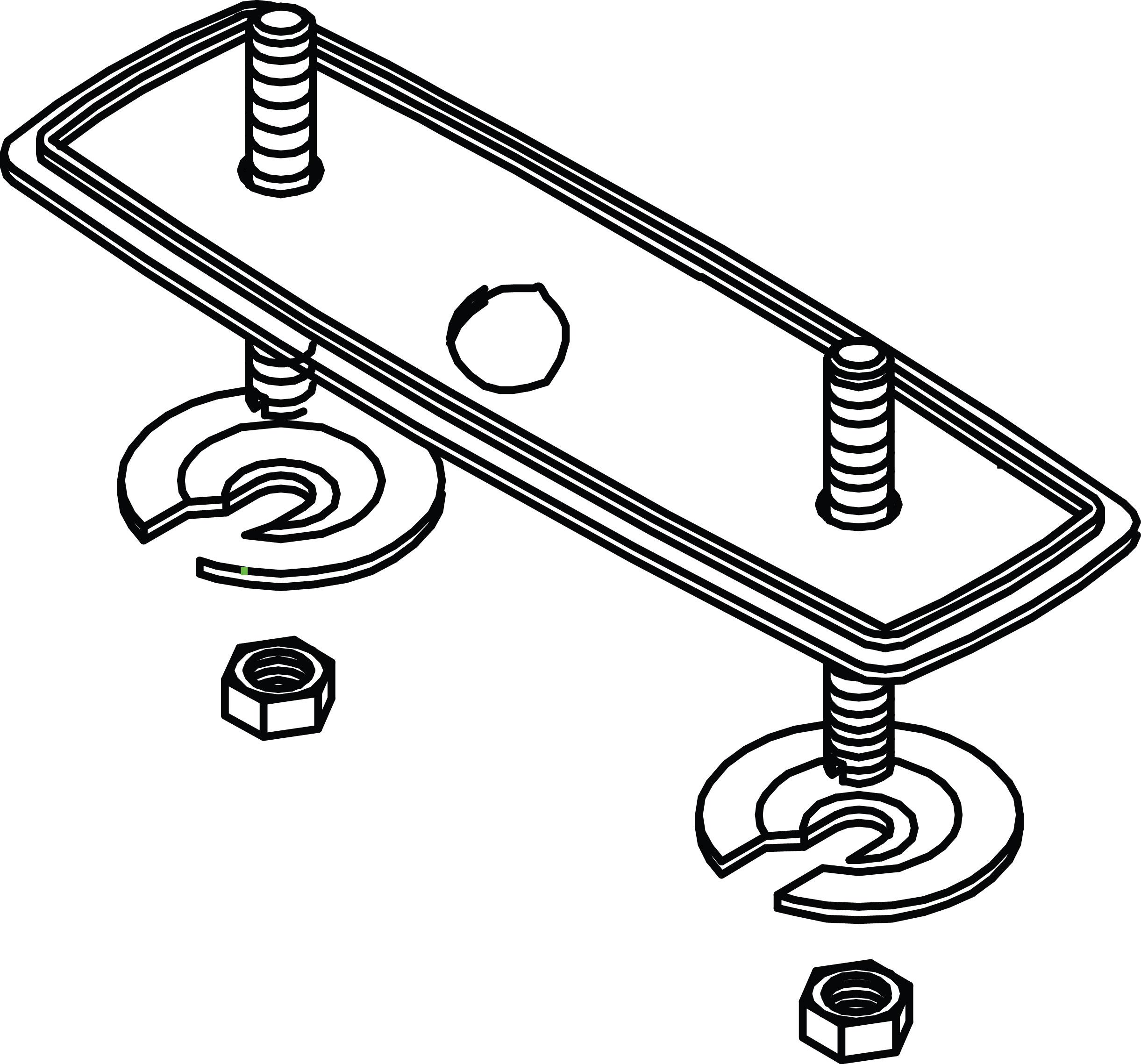 4 Inch with Mounting Kit Cover Plate