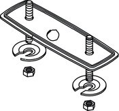 4 Inch with Mounting Kit (H/HB-3000C,4000C,4000C-SD) Cover Plate