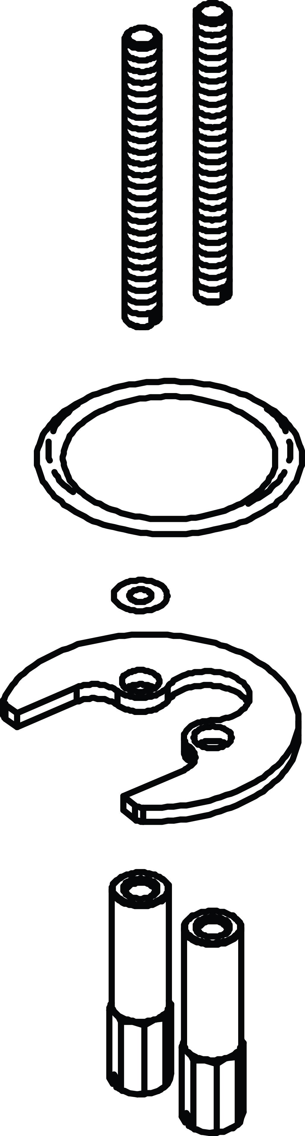 Mounting Kit (H/HB-7000E/EM/SLE/SLEM,4100LR)