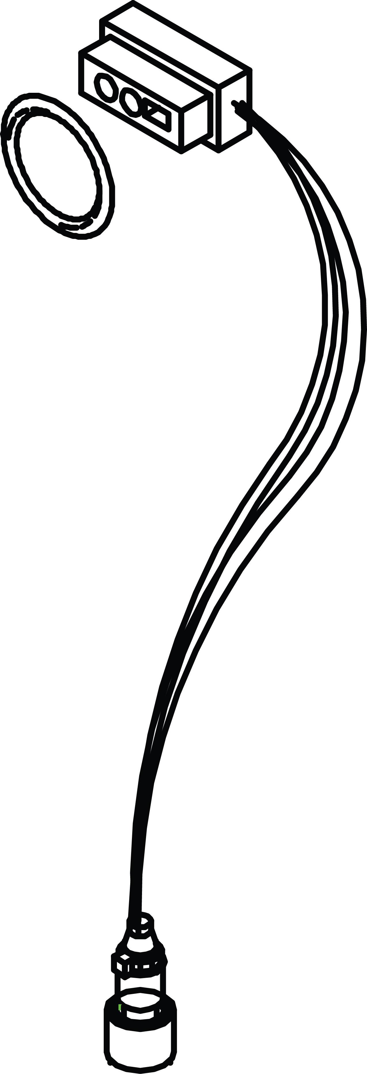 Sensor Eyes and Cable (HB-6000B)