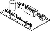 Control Module (H-8000C) For Closet For AC or Battery Powered