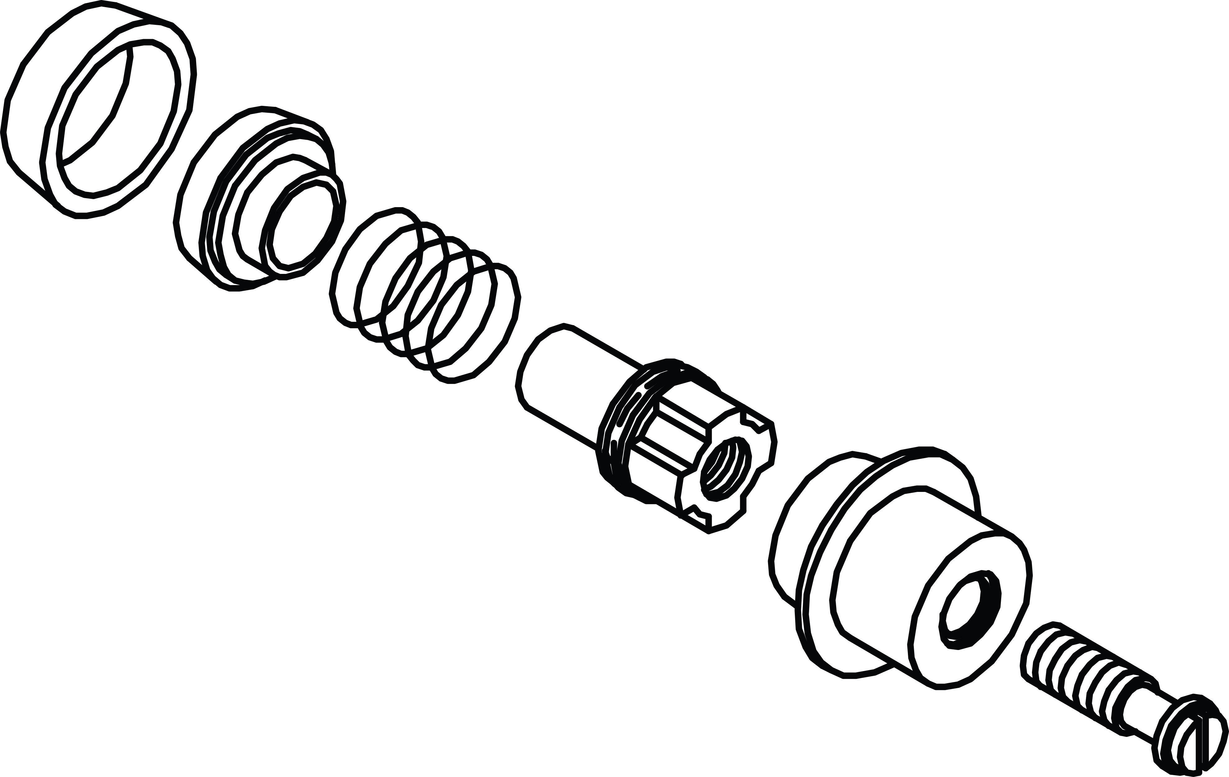 Repair Kit, Angle Stop Valve