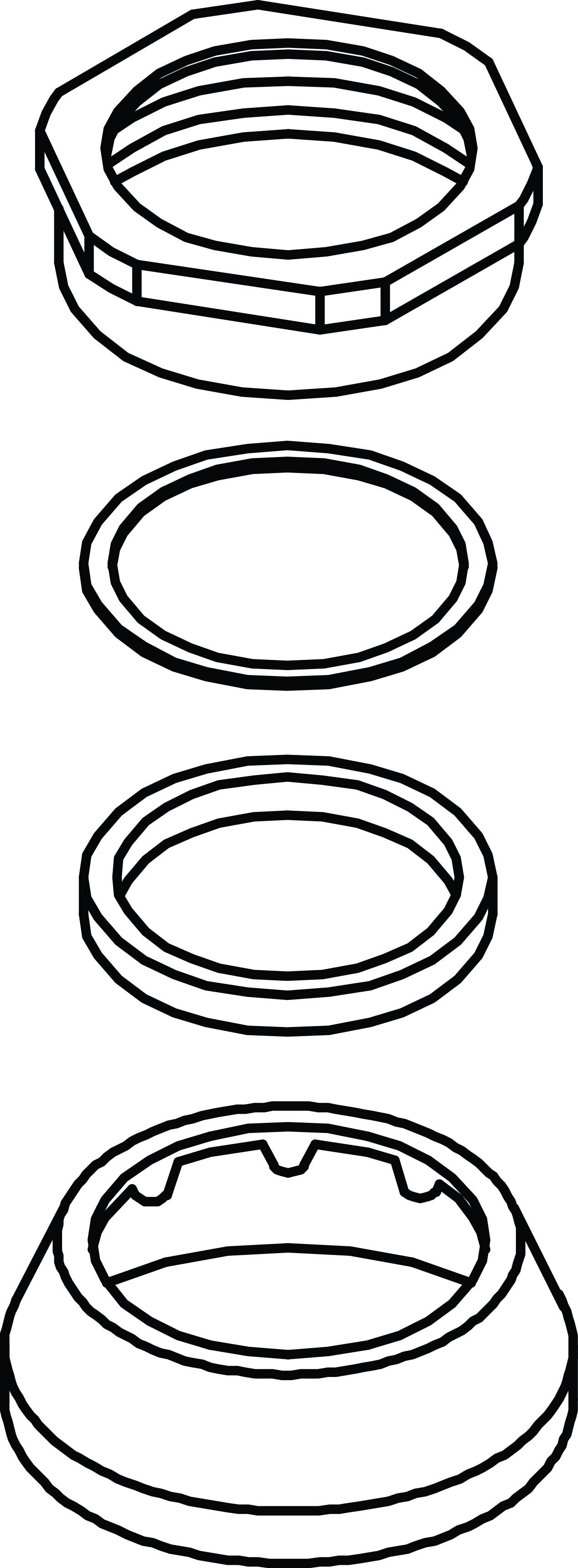 Spud Assembly 1 1/4 Inch