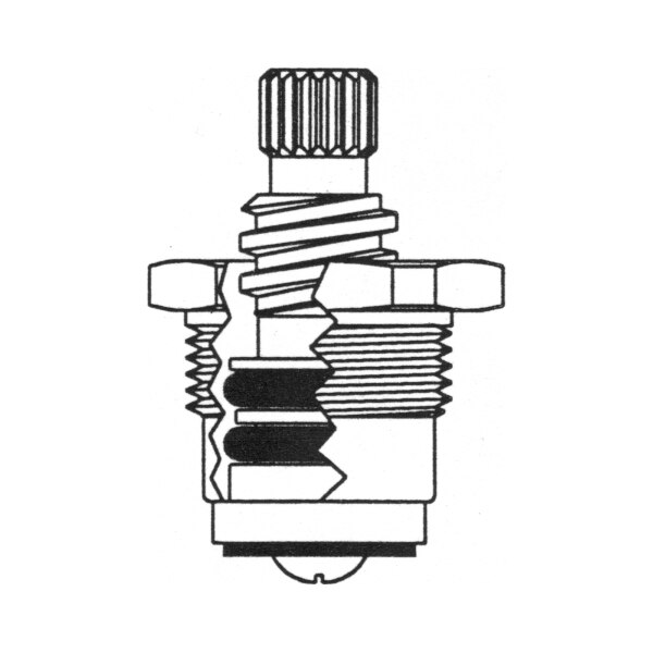 Stem Left Hand Cold Fits Gerber