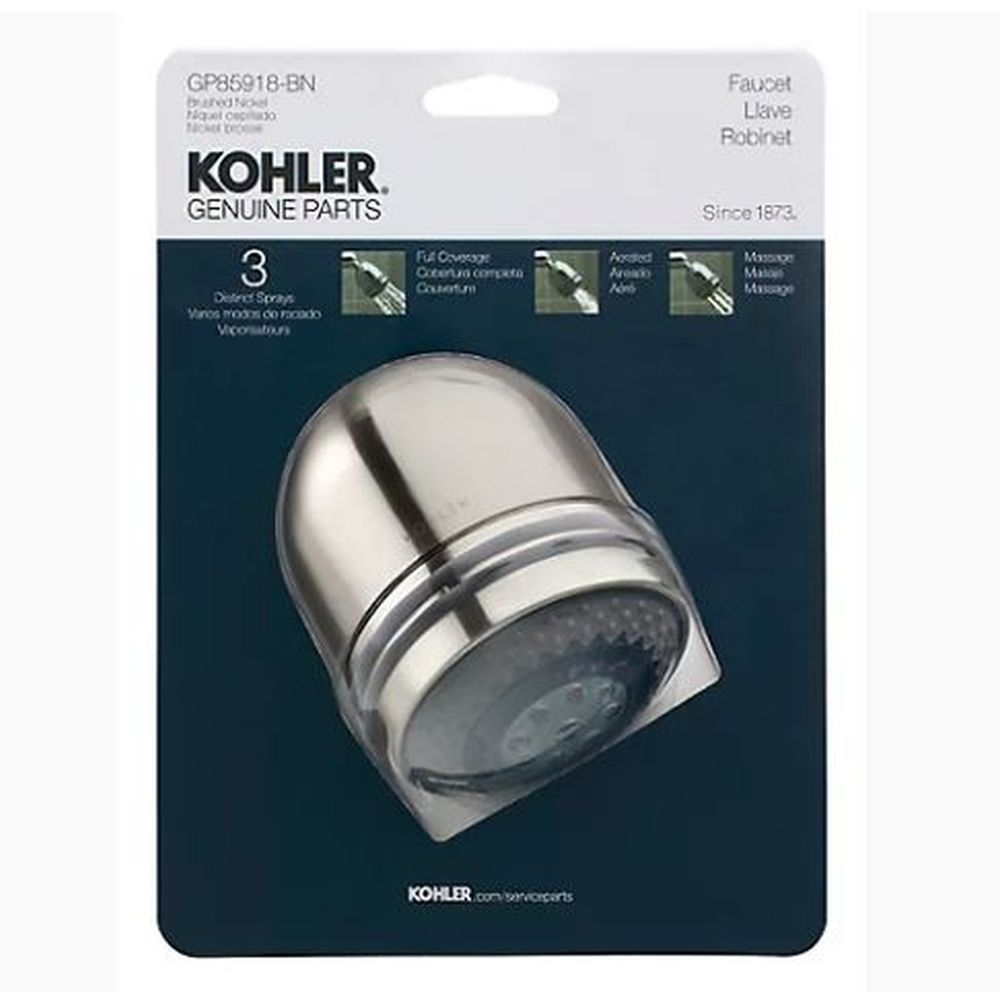 Three Way Shower Head Polished Chrome