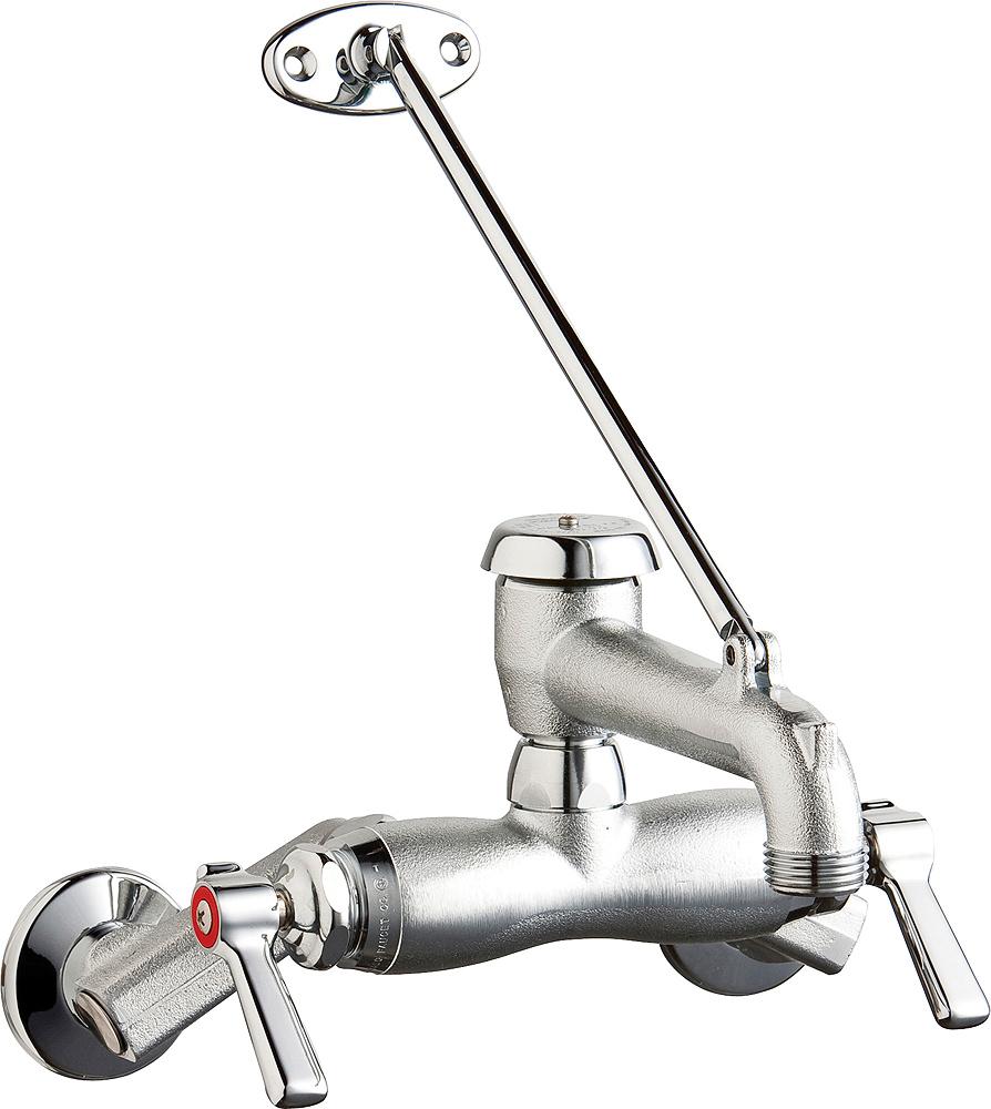 Wall-Mounted Manual Sink Faucet With Adjustable Centers, 2-5