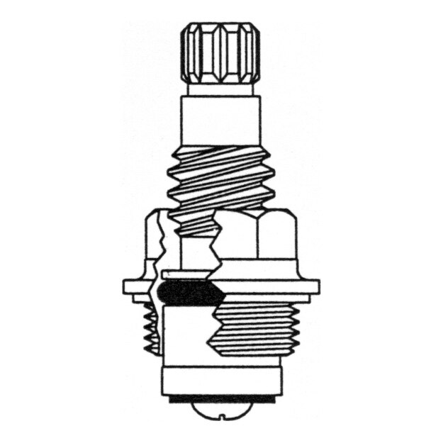 Stem Right Hand Hot Fits Pfister