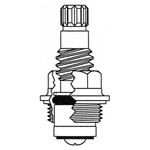 Stem Right Hand Hot Fits Pfister