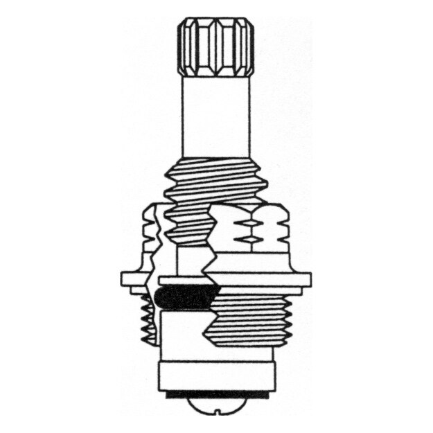 Stem Right Hand Hot Fits Pfister