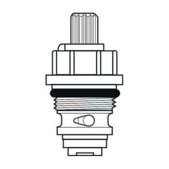 Stem Right Hand Hot Fits Streamway