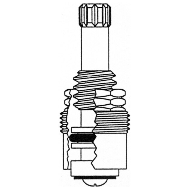 Stem Right Hand Hot Fits Pfister