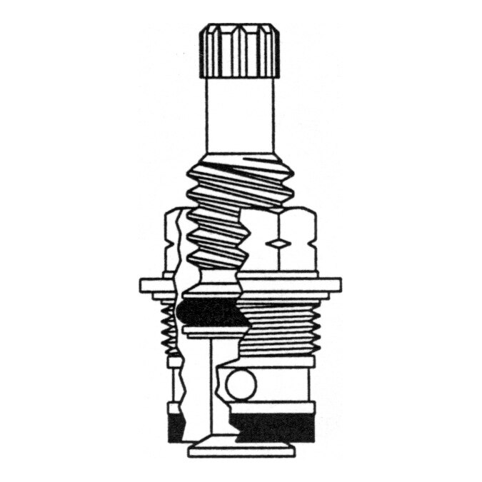 Stem Right Hand Hot Fits Pfister