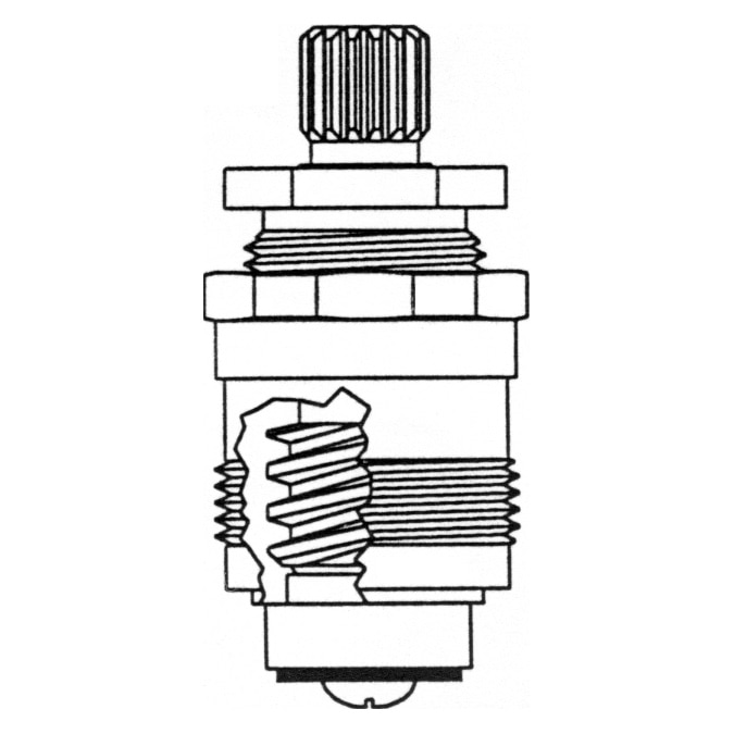 Stem Right Hand Hot Fits Eljer