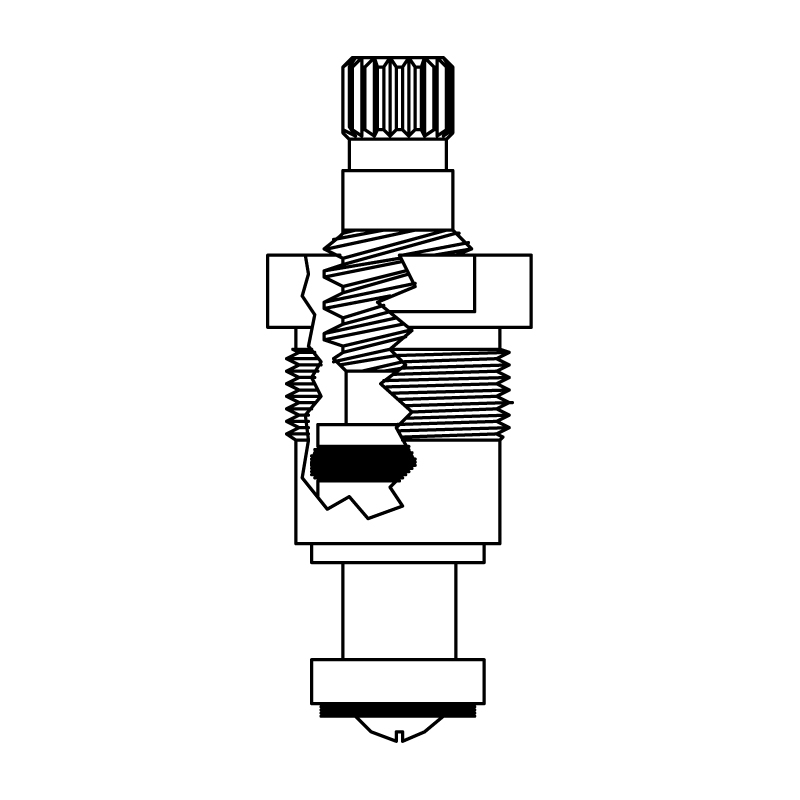 Stem Right Hand Hot Fits Briggs