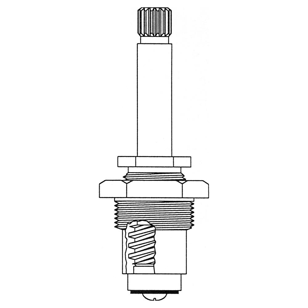 Stem Right Hand Hot Fits Eljer