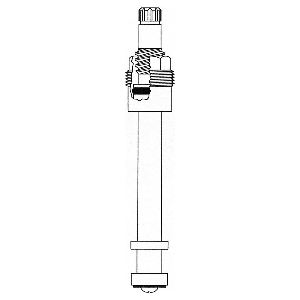 Stem Right Hand Hot Fits Pfister