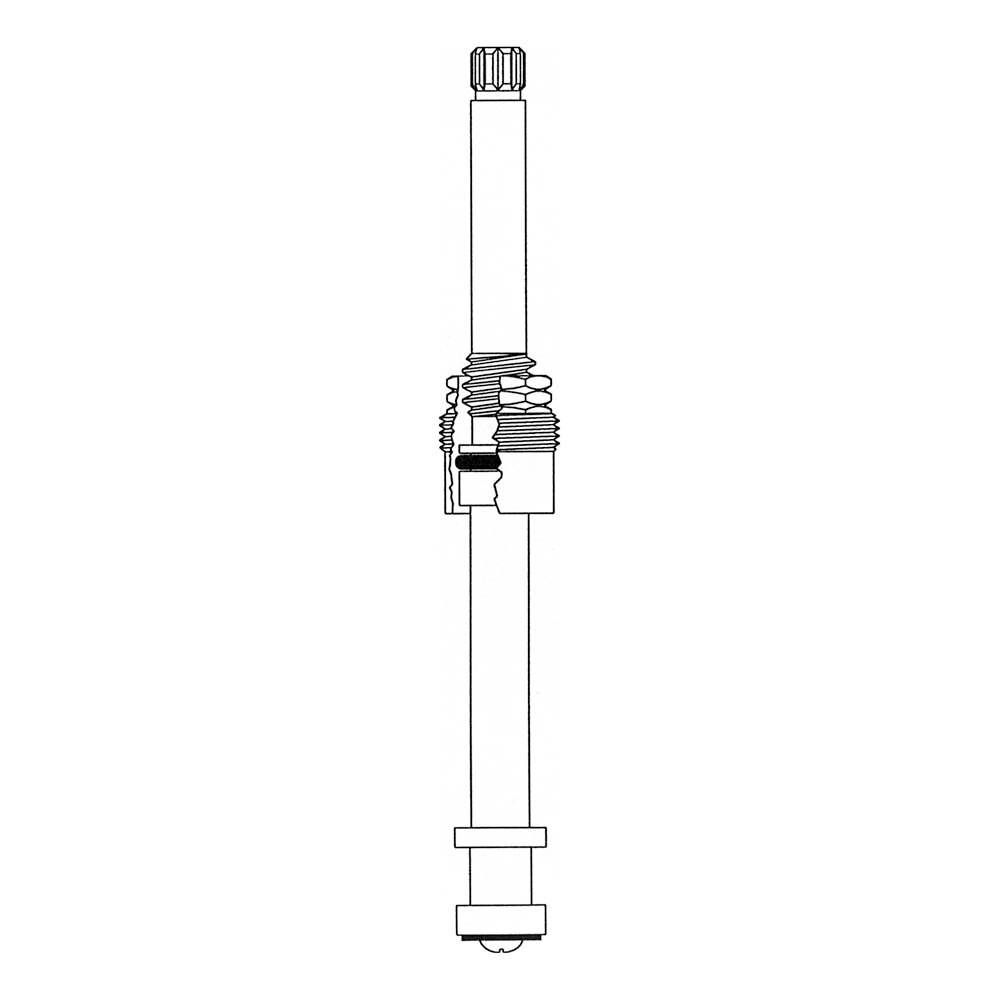 Stem Right Hand Hot Fits Pfister