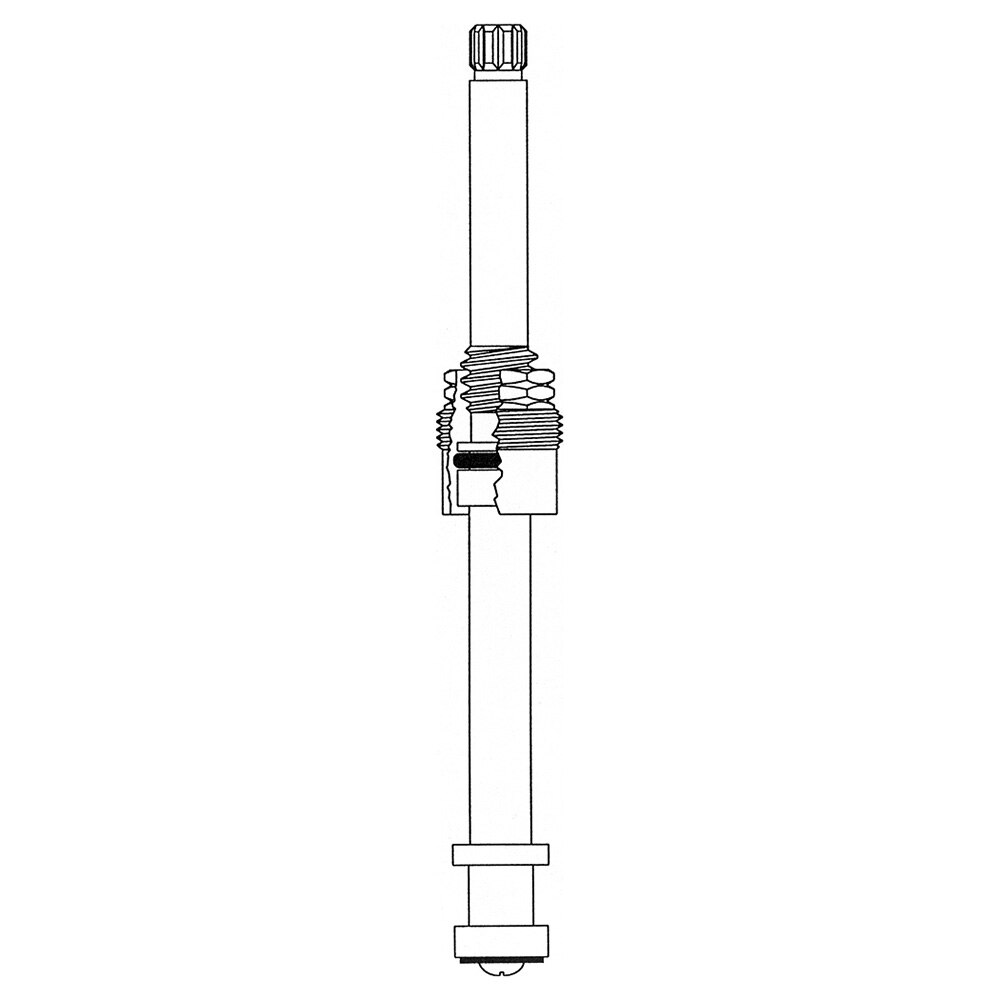 Stem Right Hand Hot Fits Pfister