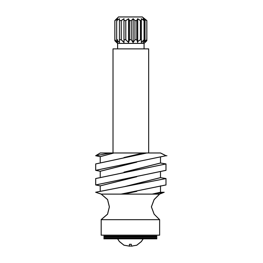 Stem Right Hand Hot Fits Briggs