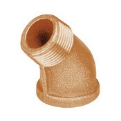 Elbow 1/8 Street 45 Brass Lead Free