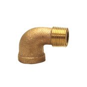 Elbow Street 90 Brass 3/8