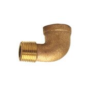 Elbow Street 90 Brass 3/4 Lead Free