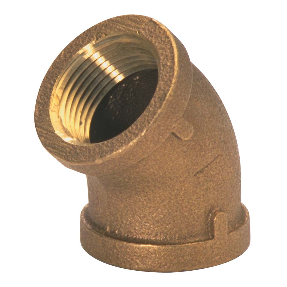 Elbow 45 Brass 3/8 Lead Free