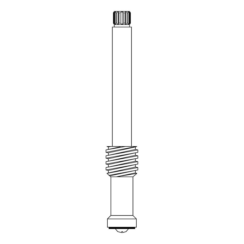 Stem Left Hand Cold Fits Central Brass