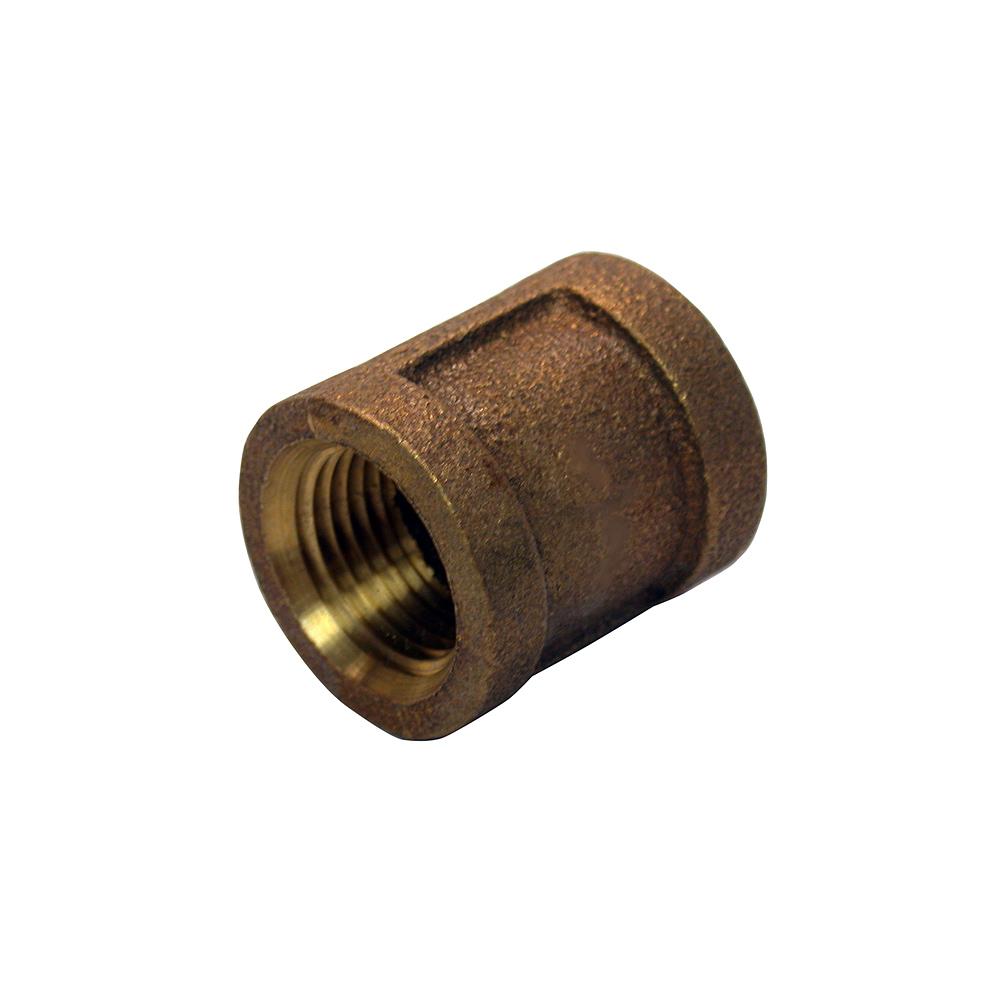 Coupling Brass 3/4 Lead Compliant