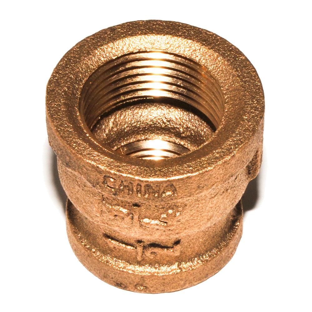 Bell Reducer Brass 3/4 X 1/2 Lead Compliant