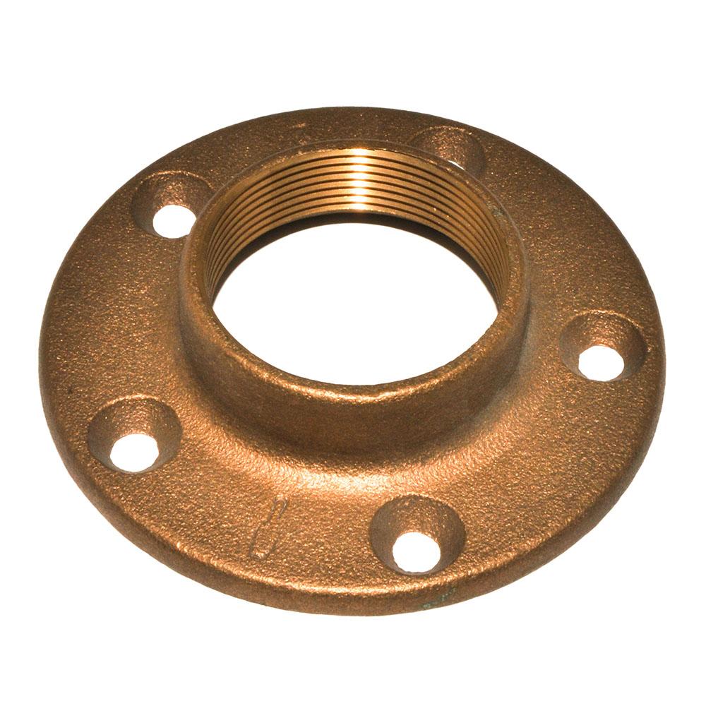 Floor Flange Brass 2