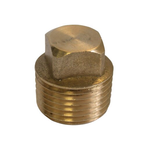 Plug Brass 3/8 Lead Compliant