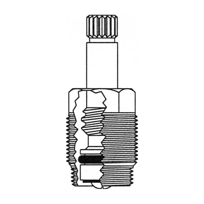 Stem Right Hand Hot Or Cold Fits Sterling Stall